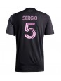 Inter Miami Sergio Busquets #5 Replika Borta Kläder 2025-26 Kortärmad